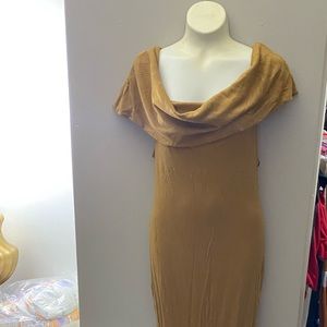 Ankle length maternity dress